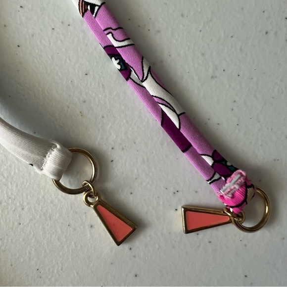 Trina Turk Key West Botanical Hankerchief Scarf Tankini Top & Shirred Bottom 6 - Picture 16 of 16